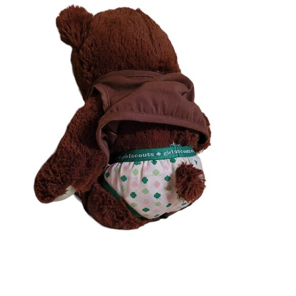 GIRL SCOUT  BUILD A BEAR Brownie Clothing Thin Mint Bear COLLECTIBLE - Picture 5 of 8